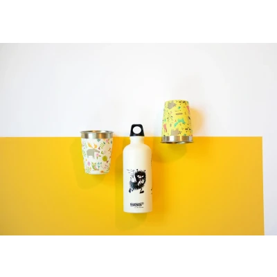 Afbeelding van SIGG Moomin Stinky drinkfles voor kinderen (0,6 l), kleine fles BPA en oplosmiddelvrij met veiligheidssluiting, zeer robuuste aluminium