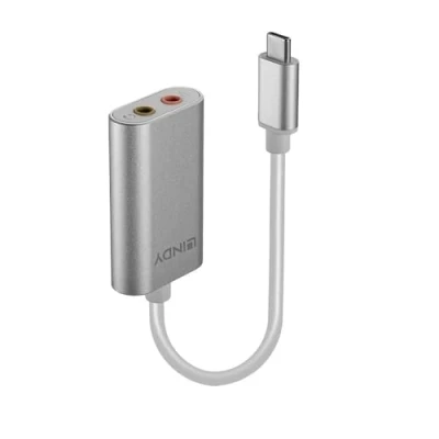 Afbeelding van LINDY AV Converter 42711 [USB C Jackplug]