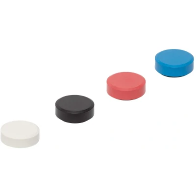Afbeelding van Maul Magneet MAULpro Recycling (Ø x h) 29 mm 11 rond Diverse kleuren, Wit, Rood, Blauw, Zwart 20 stuk(s) 6177399