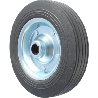 Image de ProPlus Roulette Roue Jockey Jante métal avec Pneu Caoutchouc 200x50mm