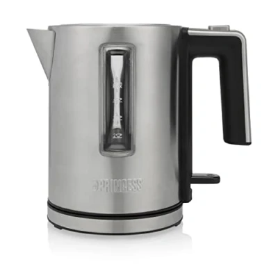 Afbeelding van Princess Deluxe Waterkoker 1 Liter 236045 Zilver