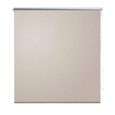 Afbeelding van Rolgordijn verduisterend blackout 140 x 230 cm beige