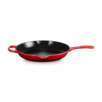 Afbeelding van Le Creuset Skillet Signature 30cm Kersenrood Gietijzer