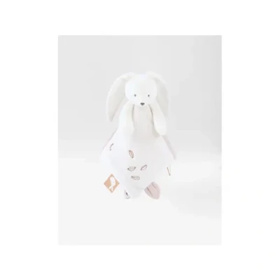 Afbeelding van Noukie&#039;s Knuffeldoekje Konijn Snow N2454.19
