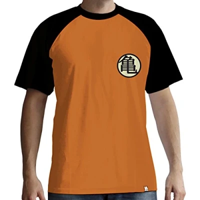 Afbeelding van ABYstyle Dragon Ball T shirt symbool Kame Heren Oranje, Oranje