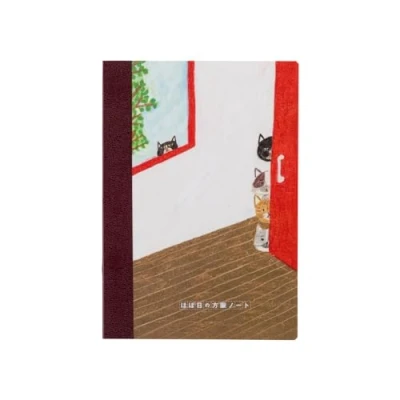 Afbeelding van Hobonichi Techo Planner Accessories Keiko Shibata: Effen notitieboek (A6/grafisch papier) Wie is hij?
