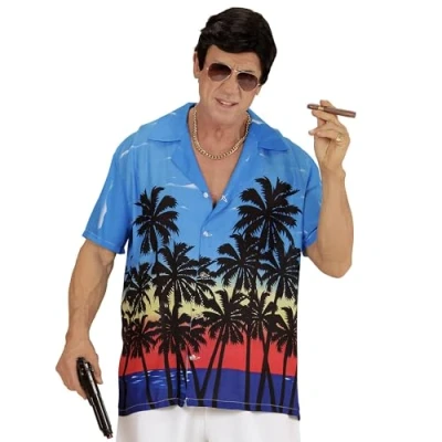 Afbeelding van WIDMANN Toerist Hawaii blouse voor volwassenen XL