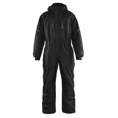 Image de Combinaison manches longuesà capuche hiver noir
