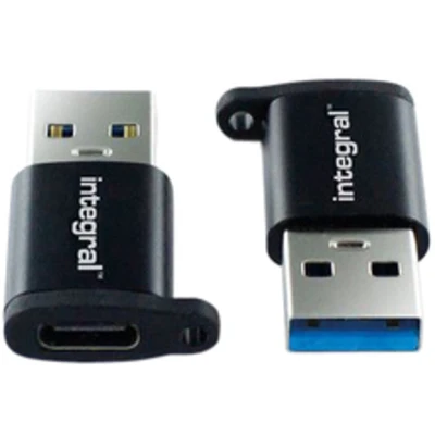 Afbeelding van Adapter Integral USB C naar A 2 pack
