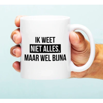 Afbeelding van Mok Ik Weet Niet Alles