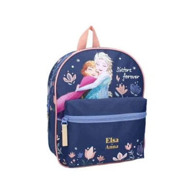 Afbeelding van mybagstory Rugzak voor meisjes Frozen Blauw Kind School Kleuterschool Kinderkamer Schooltas Maat 30 cm Verstelbare bandjes Cadeau idee, Blauw, Sneeuwkoningin