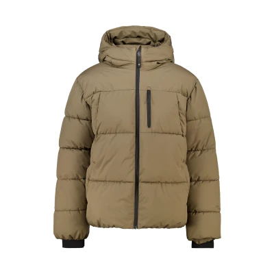 Afbeelding van America Today Heren Puffer jas Jaxxon Bruin Maat: XXL