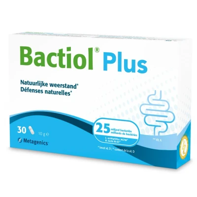 Afbeelding van Metagenics Bactiol Plus Capsules 30CP