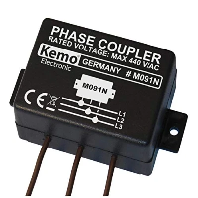 Afbeelding van Kemo Powerline M091N Fasekoppeling Module Ingangsspanning (bereik): 400 V/AC (max.)