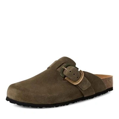 Afbeelding van Tamaris Muiltjes, Dames, Maat: 41, Olive Schoenen