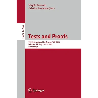 Afbeelding van Lecture Notes in Computer Science Tests and Proofs
