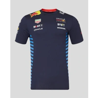 Afbeelding van Oracle Red Bull Racing Teamline Shirt 2024 XXXXL Max Verstappen Sergio Perez