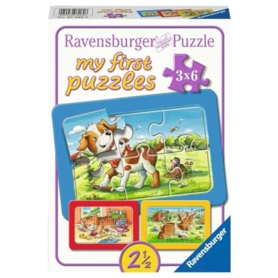 Image de Puzzle Ravensburger Mes premiers puzzles, 5x2 pièces