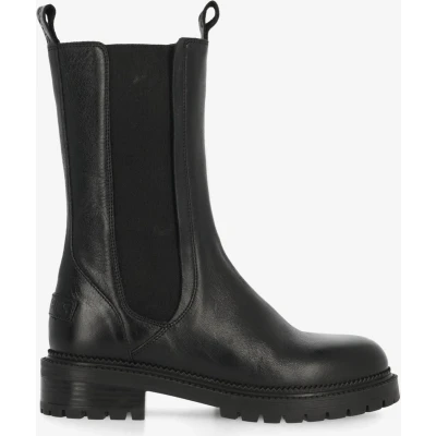 Afbeelding van Shabbies Amsterdam Chelsea Boot Tirza Shelly Black Maat 36 Dames Laarzen