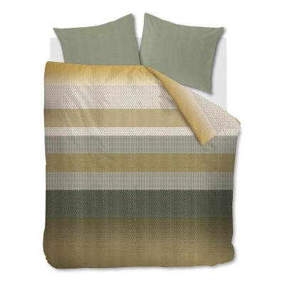 Afbeelding van Beddinghouse Dekbedovertrek Theo Green 200 x 200/220