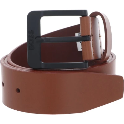 Afbeelding van BOSS Jemio Riem, Heren, Maat: 85, Medium brown