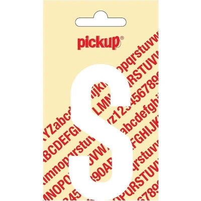 Afbeelding van Plakletter Nobel Sticker letter S Pickup