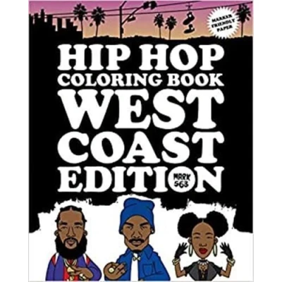 Image de Hip Hop Coloring Book West Coast Edition /anglais