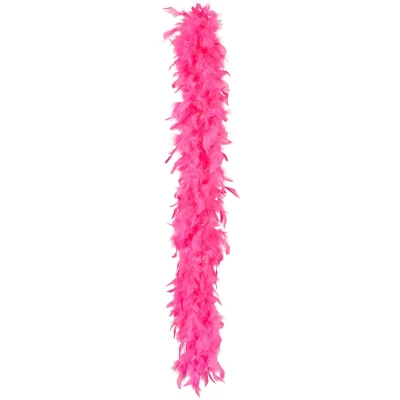 Afbeelding van Boland Boa 50 g knalroze Roze Volwassenen Unisex Showgirl Glitter and Glamour