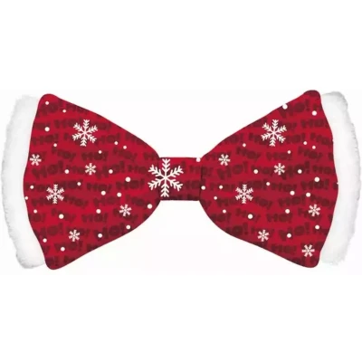Afbeelding van Plenty Gifts Kerst Vlinderstrik Ho Satijn Rood