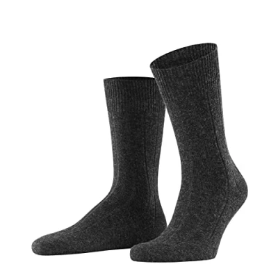 Afbeelding van Falke Lhasa Rib warm Sportsokken, Heren, Maat: 39 42, Anthra mel