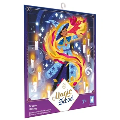 Afbeelding van Janod atelier knutselset transferfolie magic school