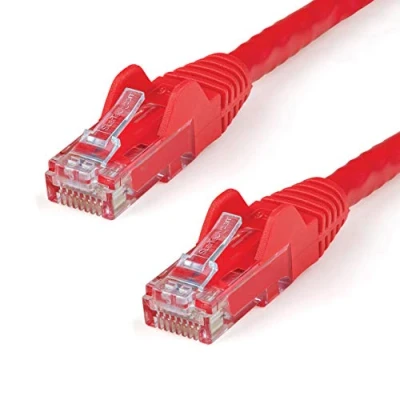 Image de StarTech.com 15m Red Cat6 / Cat 6 Snagless Patch Cable 15 m cordon de raccordement rouge