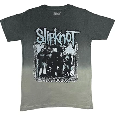 Afbeelding van Slipknot Barcode Photo Heren T shirt M Grijs