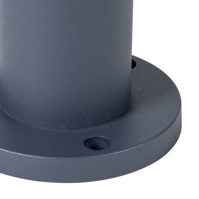Afbeelding van PRIOS Tuinpad verlichting 1licht Aluminium, glas H: 60 cm GU10 donkergrijs