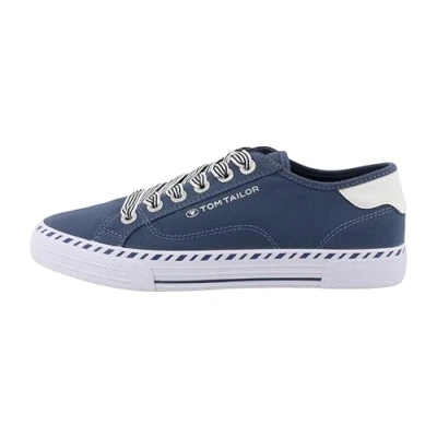 Afbeelding van TOM Tailor Licence Leichter Sneaker AUS Sneakers laag, Dames, Maat: 40, Denim Polyester