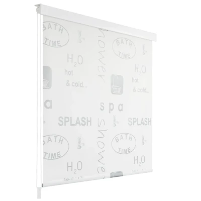 Afbeelding van Rolgordijn voor douche 160x240 cm splash