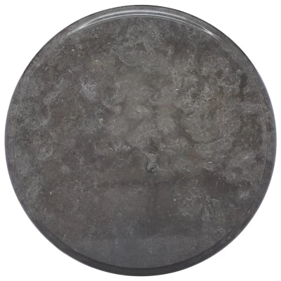 Afbeelding van Tafelblad Ø40x2,5 cm marmer zwart