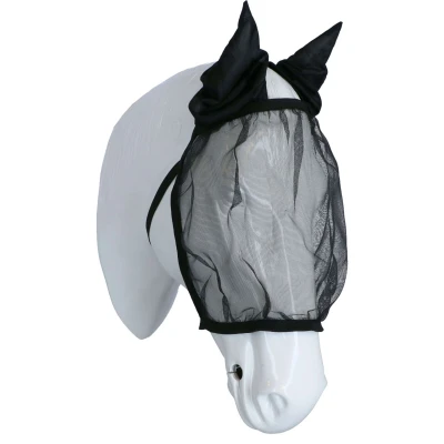 Afbeelding van Waldhausen Vliegenmasker Basic met Oren Zwart Cob