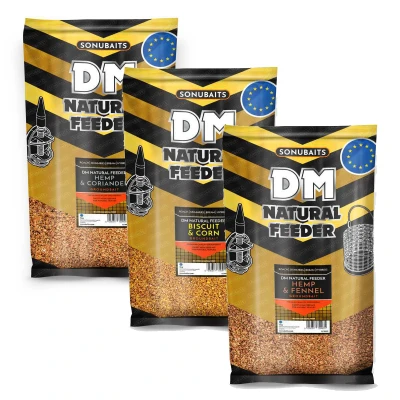 Afbeelding van Sonubaits DM (Dutch Master) Feeder Groundbait 1kg Biscuit &amp; Corn