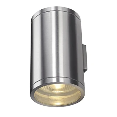 Image de Rox wall out up down, applique extérieure, alu brossé, qpar11 max. 2x5 slv brossé