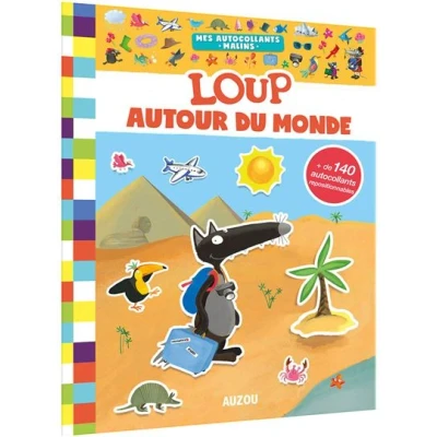 Image de Mes autocollants malin Loup autour du monde
