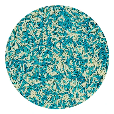 Afbeelding van BrandNewCake Chocolade Hagelslag Blauw/Wit 200g