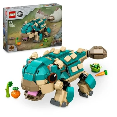 Image de LEGO® Jurassic World 76962 Bébé Bumpy, l’ankylosaure