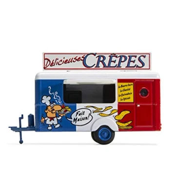Afbeelding van Limajunior Crepes Trailer modelbouwsets, hobbybouwspeelgoed voor kinderen, modelverf en accessoires
