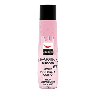 Afbeelding van Aquolina Body Water met wilde aardbei geurende geur 150 ml