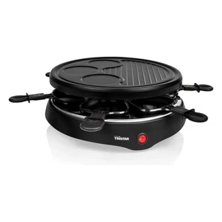 Afbeelding van Gourmetstel 6 persoons 800 W 29 cm zwart