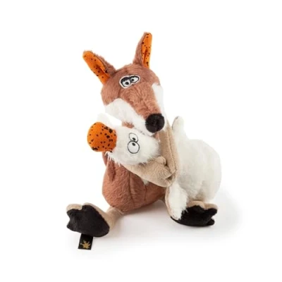 Afbeelding van SIGIKID 38361 Never let You go Beasts Town Knuffel voor kinderen en volwassenen vanaf 2 jaar, bruin/wit