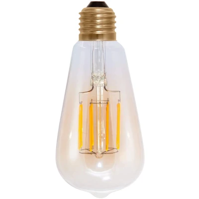 Afbeelding van Segula SG 55276 LED lamp Vintage Rustica goud E27 5 35W 400 lm 2200 K