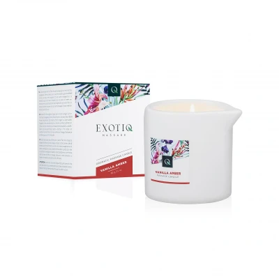 Afbeelding van Exotiq Massagekaars Vanille Amber 60g