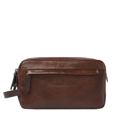 Afbeelding van Castelijn &amp; Beerens Rien Toilettas cognac